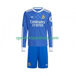 Real Madrid drakt Tredjetrøye Lang erm 2025-2026 , Barnesett