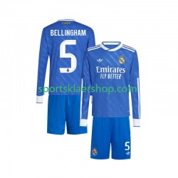 Real Madrid drakt Jude Bellingham 5 Tredjetrøye Lang erm 2025-2026 , Barnesett