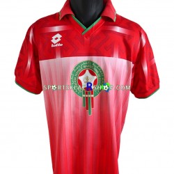 Marokko drakt Retro Hjemmetrøye Kort erm 1994 , Herre