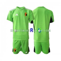 Belgia drakt Keeper Hjemmetrøye Kort erm 2021-22 , Barnesett