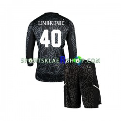 drakt Dinamo Zagreb Livakovic 40 Keeper Hjemmetrøye Lang erm 2022-23 , Barnesett drakt Dinamo Zagreb Livakovic 40 Keeper Hjemmetrøye Lang erm 2022-23 , Barnesett