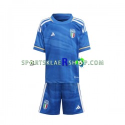 Italia drakt Hjemmetrøye Kort erm 2023 , Barnesett