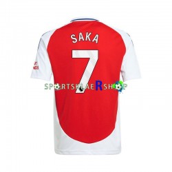 Arsenal drakt Bukayo Saka 7 Hjemmetrøye Kort erm 2024-2025 , Herre