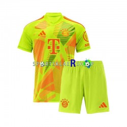 FC Bayern München drakt Keeper Hjemmetrøye Kort erm 2024-2025 , Barnesett