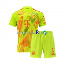 FC Bayern München drakt Manuel Neuer 1 Keeper Hjemmetrøye Kort erm 2024-2025 , Barnesett