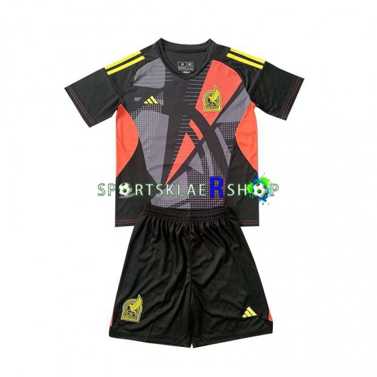 Mexico drakt Keeper Hjemmetrøye Kort erm 2024 , Barnesett