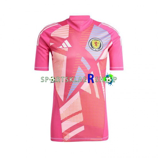 Skottland drakt Keeper Tredjetrøye Kort erm Euro 2024 , Herre