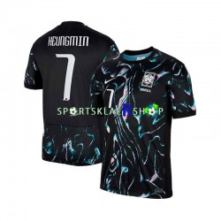 Sør-Korea drakt Heungmin 7 Bortetrøye Kort erm 2024 , Herre