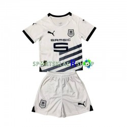 Stade Rennais drakt Bortetrøye Kort erm 2023-2024 , Barnesett