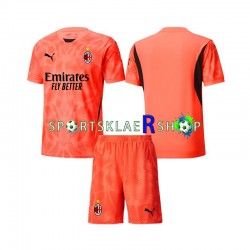AC Milan drakt Keeper Fjerdetrøye Kort erm 2024-2025 , Barnesett AC Milan drakt Keeper Fjerdetrøye Kort erm 2024-2025 , Barnesett
