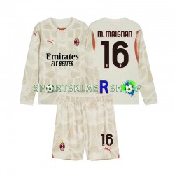 AC Milan drakt Mike Maignan 16 Keeper Tredjetrøye Lang erm 2024-2025 , Barnesett AC Milan drakt Mike Maignan 16 Keeper Tredjetrøye Lang erm 2024-2025 , Barnesett