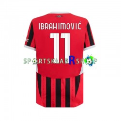 AC Milan drakt ibrahimovic 11 Hjemmetrøye Kort erm 2024-2025 , Herre AC Milan drakt ibrahimovic 11 Hjemmetrøye Kort erm 2024-2025 , Herre