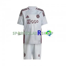AFC Ajax drakt Tredjetrøye Kort erm 2024-2025 , Barnesett