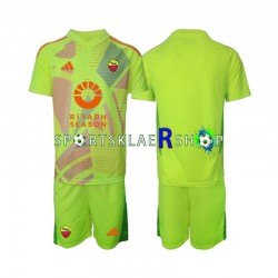 AS Roma drakt Keeper Bortetrøye Kort erm 2024-2025 , Barnesett AS Roma drakt Keeper Bortetrøye Kort erm 2024-2025 , Barnesett