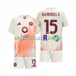 AS Roma drakt Mats Hummels 15 Bortetrøye Kort erm 2024-2025 , Barnesett AS Roma drakt Mats Hummels 15 Bortetrøye Kort erm 2024-2025 , Barnesett