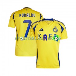 drakt Al Nassr Cristiano Ronaldo 7 Hjemmetrøye Kort erm 2024-2025 , Herre