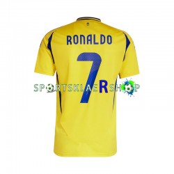 drakt Al Nassr Cristiano Ronaldo 7 Hjemmetrøye Kort erm 2024-2025 , Herre