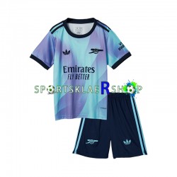 Arsenal drakt Tredjetrøye Kort erm 2024-2025 , Barnesett