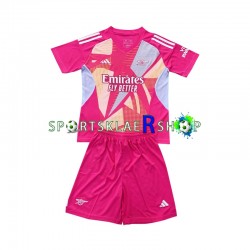 Arsenal drakt Keeper Bortetrøye Kort erm 2024-2025 , Barnesett