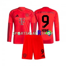 FC Bayern München drakt Harry Kane 9 Hjemmetrøye Lang erm 2024-2025 , Barnesett