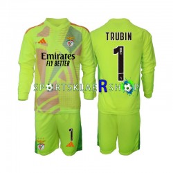 Benfica drakt Anatolij Trubin 1 Keeper Hjemmetrøye Lang erm 2024-2025 , Barnesett