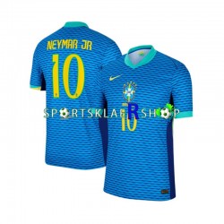 Brasil drakt Neymar JR 10 Bortetrøye Kort erm 2024 , Herre