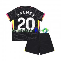 Chelsea drakt Cole Palmer 20 Tredjetrøye Kort erm 2024-2025 , Barnesett