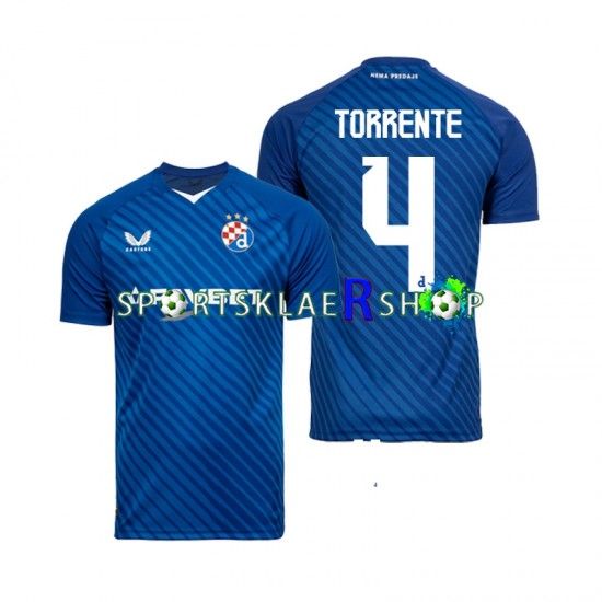 Dinamo Zagreb drakt Torrente 4 Hjemmetrøye Kort erm 2024-2025 , Herre