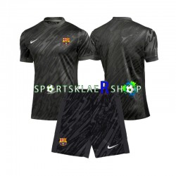 FC Barcelona drakt Keeper Tredjetrøye Kort erm 2024-2025 , Barnesett