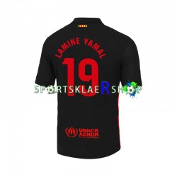 FC Barcelona drakt LAMINE YAMAL 19 Bortetrøye Kort erm 2024-2025 , Herre