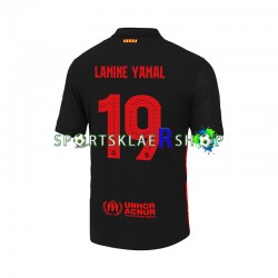 FC Barcelona drakt LAMINE YAMAL 19 UCL Font Bortetrøye Kort erm 2024-2025 , Herre
