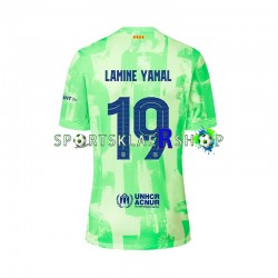 FC Barcelona drakt LAMINE YAMAL 19 UCL Font Tredjetrøye Kort erm 2024-2025 , Herre