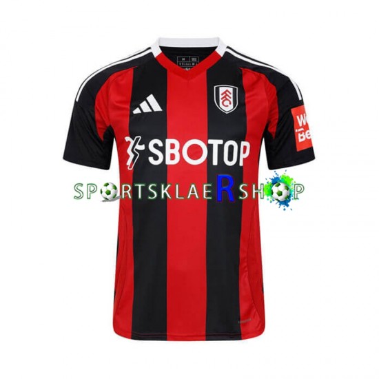 Fulham drakt Bortetrøye Kort erm 2024-2025 , Herre