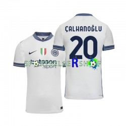 Inter Milan drakt Hakan Calhanoglu 20 Bortetrøye Kort erm 2024-2025 , Herre
