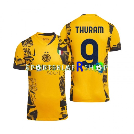 Inter Milan drakt Marcus Thuram 9 Tredjetrøye Kort erm 2024-2025 , Herre Inter Milan drakt Marcus Thuram 9 Tredjetrøye Kort erm 2024-2025 , Herre