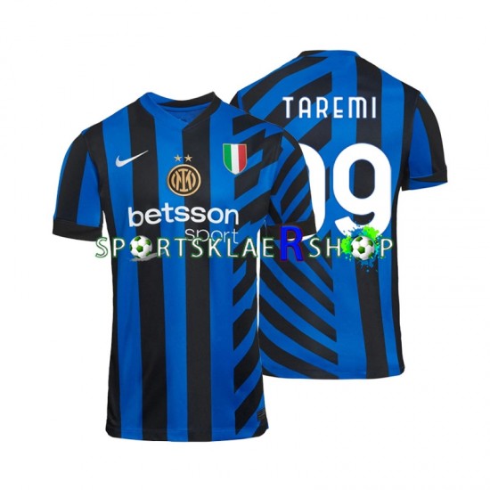 Inter Milan drakt Mehdi Taremi 99 Hjemmetrøye Kort erm 2024-2025 , Herre