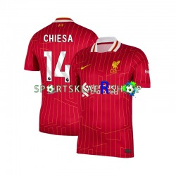 Liverpool drakt Federico Chiesa 14 Hjemmetrøye Kort erm 2024-2025 , Herre