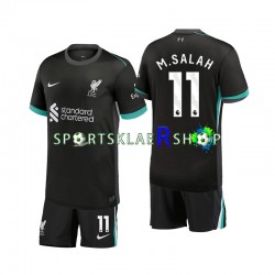 Liverpool drakt M.Salah 11 Bortetrøye Kort erm 2024-2025 , Barnesett