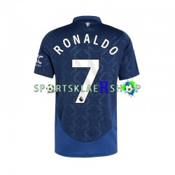 Manchester Utd drakt Cristiano Ronaldo 7 Bortetrøye Kort erm 2024-2025 , Herre