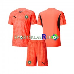 Marokko drakt Keeper Hjemmetrøye Kort erm 2024 , Barnesett