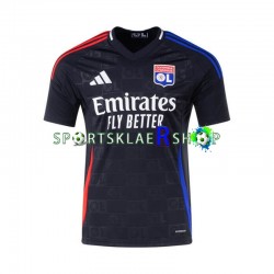 Olympique Lyonnais drakt Bortetrøye Kort erm 2024-2025 , Herre