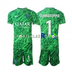 Paris Saint-Germain drakt Gianluigi Donnarumma 1 Keeper Bortetrøye Kort erm 2024-2025 , Barnesett