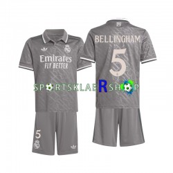 Real Madrid drakt Bellingham 5 Tredjetrøye Kort erm 2024-2025 , Barnesett