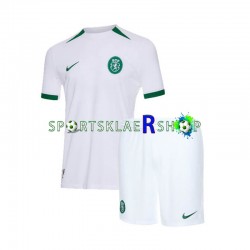 Sporting CP drakt Bortetrøye Kort erm 2024-2025 , Barnesett