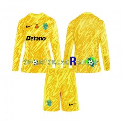 Sporting CP drakt Keeper Tredjetrøye Lang erm 2024-2025 , Barnesett