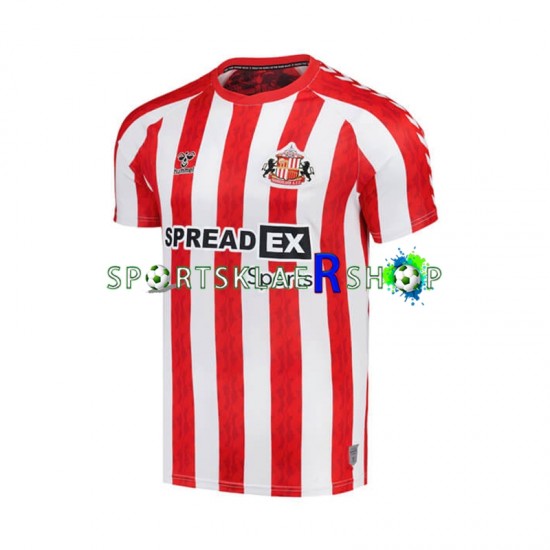 drakt Sunderland Hjemmetrøye Kort erm 2024-2025 , Herre