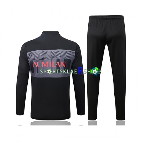 AC Milan 2022-23 Svart Treningsdress