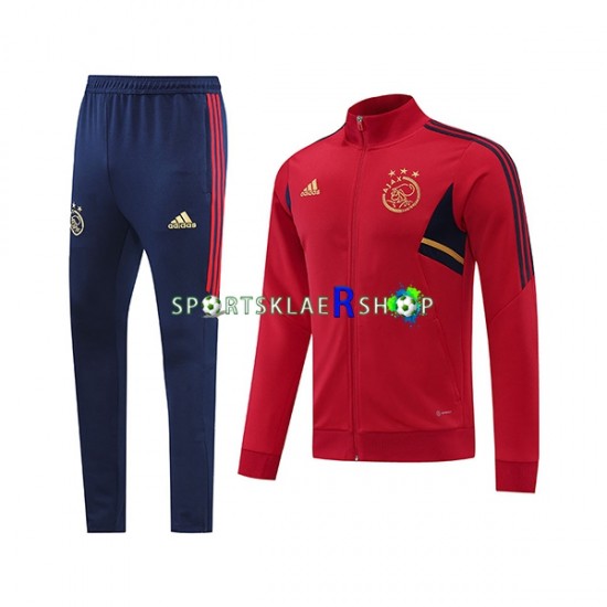 Ajax 2022-23 Rød Treningsdress