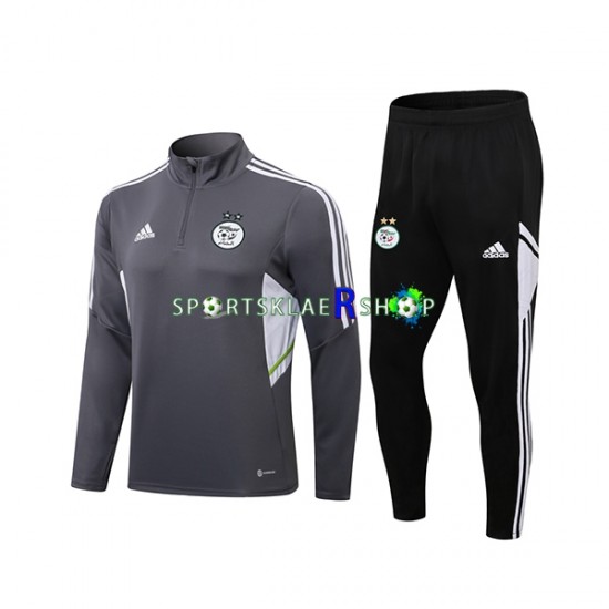 Algerie 2022-23 Grå Trenings Collegegenser Set