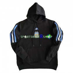 Argentina 2022-23 Svart Kul Hettegenser med Mønster , Herre